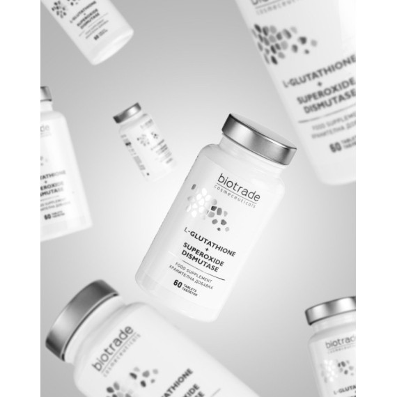 Biotrade Anti-Age Supliment alimentar cu L-glutation și superoxid dismutază