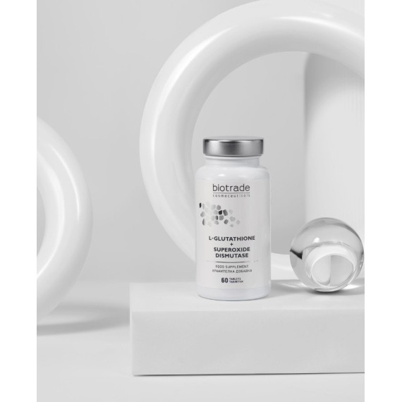 Biotrade Anti-Age Supliment alimentar cu L-glutation și superoxid dismutază