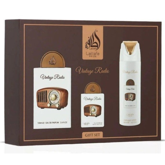 Lattafa Vintage Radio Set cadou unisex