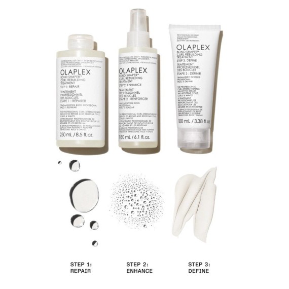 Olaplex Bond Shaper Curl Rebuilding Treatment Set pentru părul cret