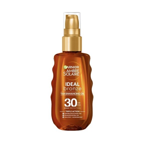 Garnier Ambre Solaire Ideal Bronze SPF30 Ulei solar bronzant