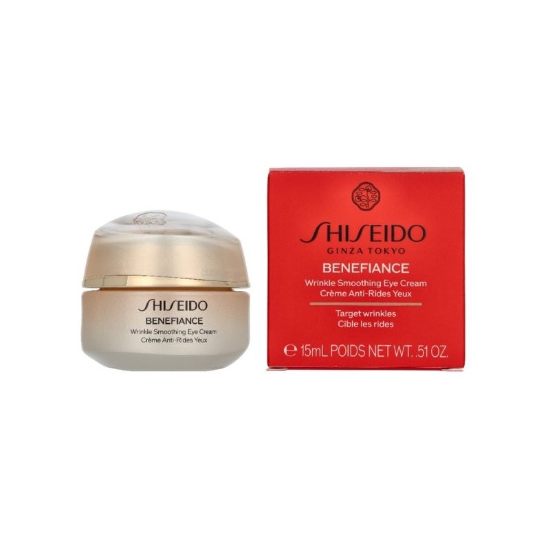 Shiseido Benefiance Hidratantă & Anti-îmbătrânire Cremă Ochi pentru Strălucire