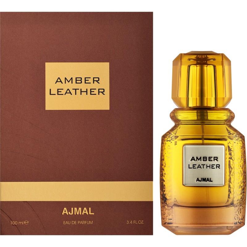 Ajmal Amber Leather Apă de parfum Unisex EDP Volum 100 ml