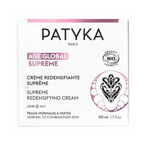 Patyka Age Global Supreme Cremă facială redensificatoare pentru ten normal până la mixt