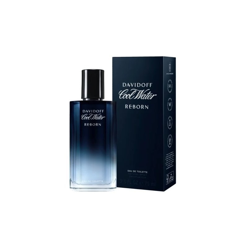 Davidoff Cool Water Reborn Apă de toaletă pentru Bărbați EDT Volum 75 ml