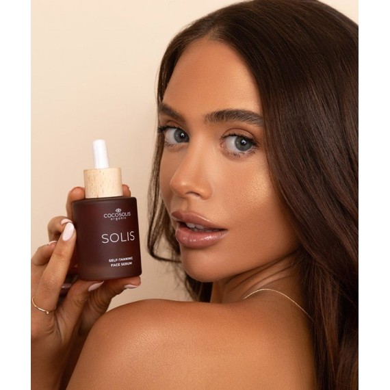 Cocosolis Solis Self-tanning Face Serum Ser autobronzant pentru față