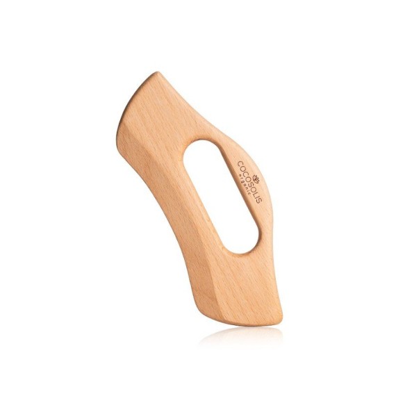 Cocosolis Body GUA SHA Anti-celulitic & Sculpting Massager Aparat de masaj pentru corp din lemn natural