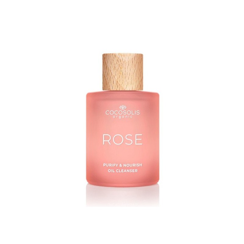 Cocosolis ROSE Purify & Nourish Oil Cleanser Ulei demachiant pentru față Volum 50 ml