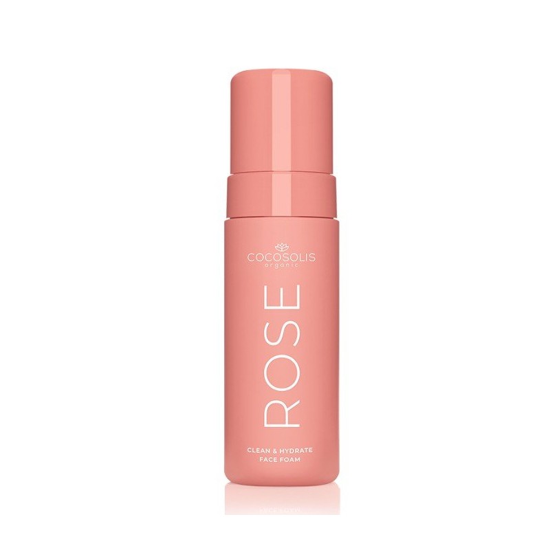 Cocosolis ROSE Clean &Hydrate Face Foam Spumă demachiantă pentru față Volum 150 ml