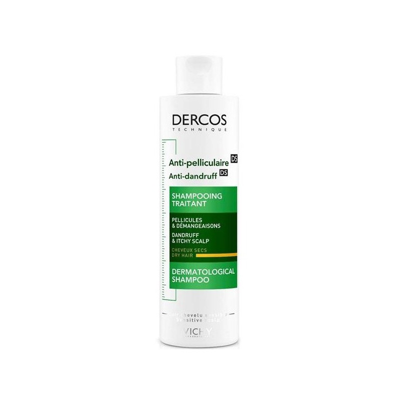 Vichy Dercos Anti-Dandruff DS Shampoo Șampon pentru păr uscat anti-mătreață Volum 200 ml