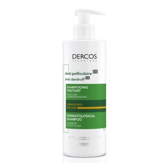 Vichy Dercos Anti-Dandruff DS Shampoo Șampon pentru păr uscat anti-mătreață