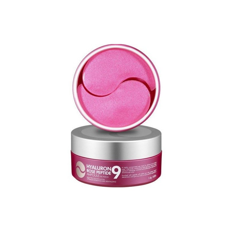 Medi-Peel Hyaluron Rose Peptide 9 Ampoule Eye Patch – Plasturi pentru ochi