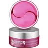 Medi-Peel Hyaluron Rose Peptide 9 Ampoule Eye Patch – Plasturi pentru ochi