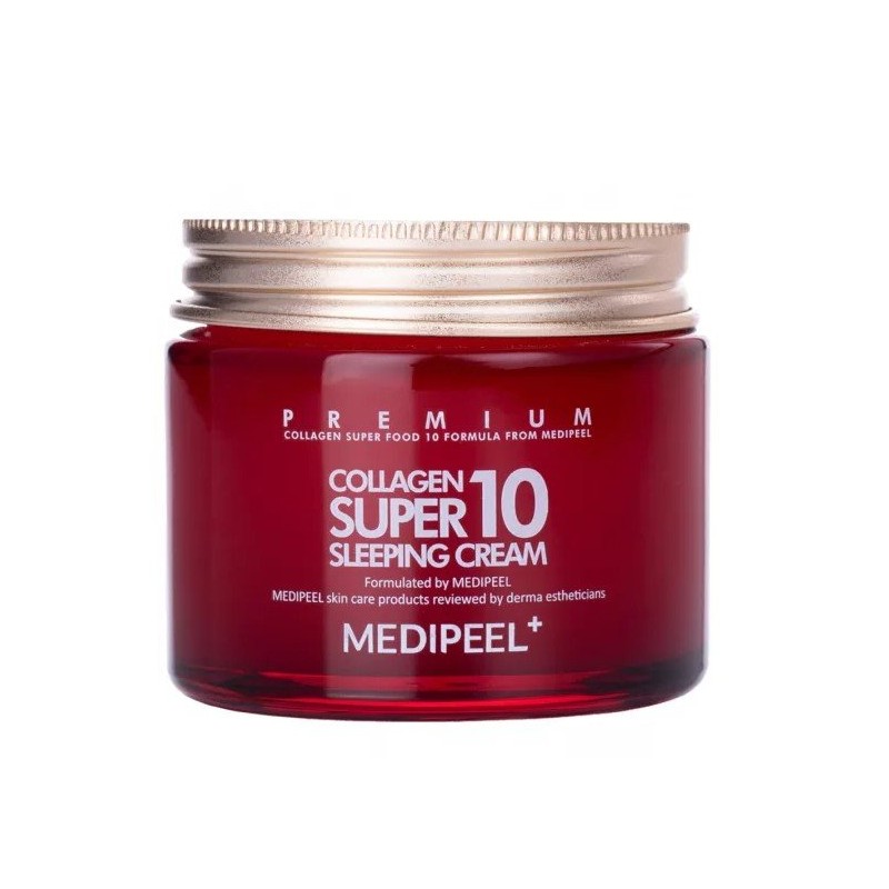 Medi-Peel Collagen Super 10 Sleeping Cream Cremă facială de noapte Volum 70 ml