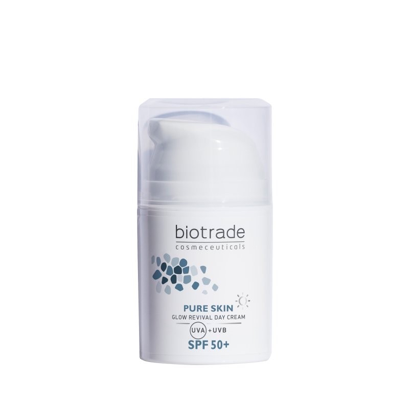 Biotrade Pure Skin SPF 50+ Cremă de zi iluminatoare Volum 50 ml