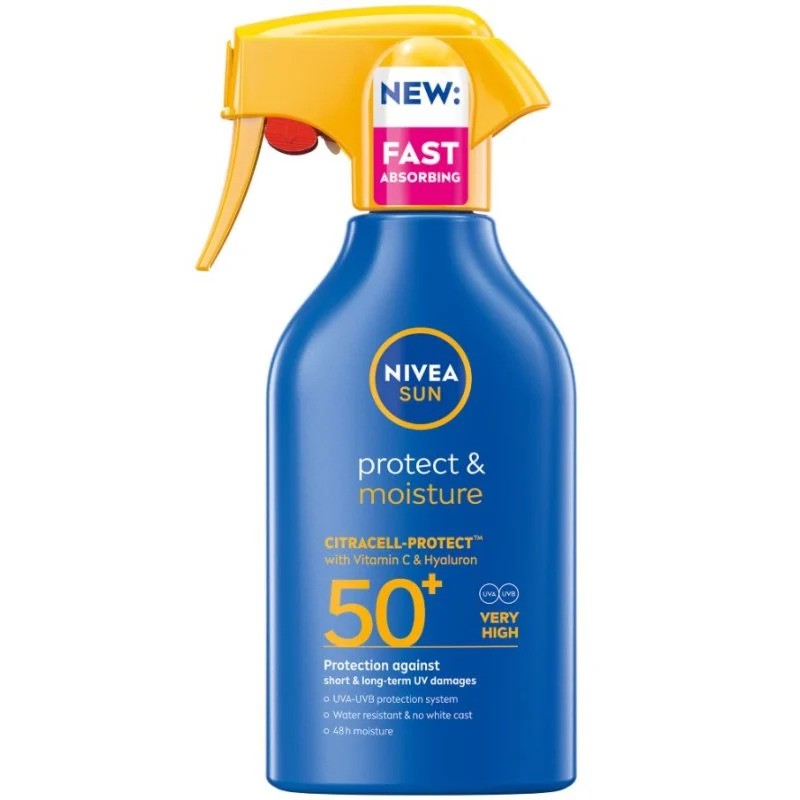 Nivea Spray solar hidratant Sun Protect & Moisture SPF50+