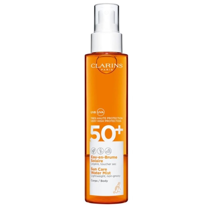 Clarins Sun Care Water Mist SPF 50 Spray de protecție solară pentru corp Tester Volum 150 ml