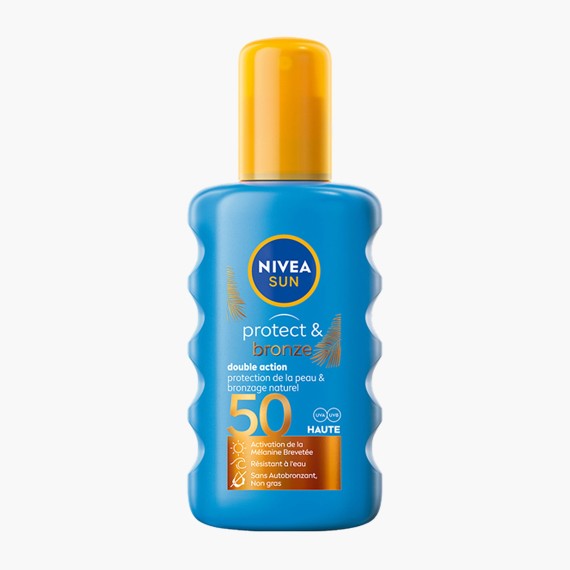 Nivea Spray de protecție solară Sun Protect & Bronze SPF 50+