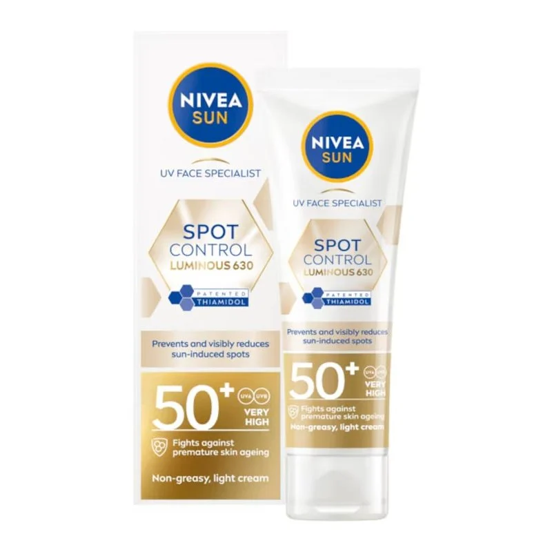 Nivea Sun Luminous Protecție solară anti-pigmentare SPF 50+ Volum 40 ml