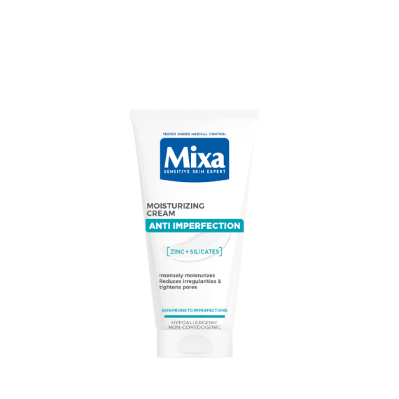 Mixa Cremă hidratantă pentru pielea sensibilă predispusă la imperfecțiuni