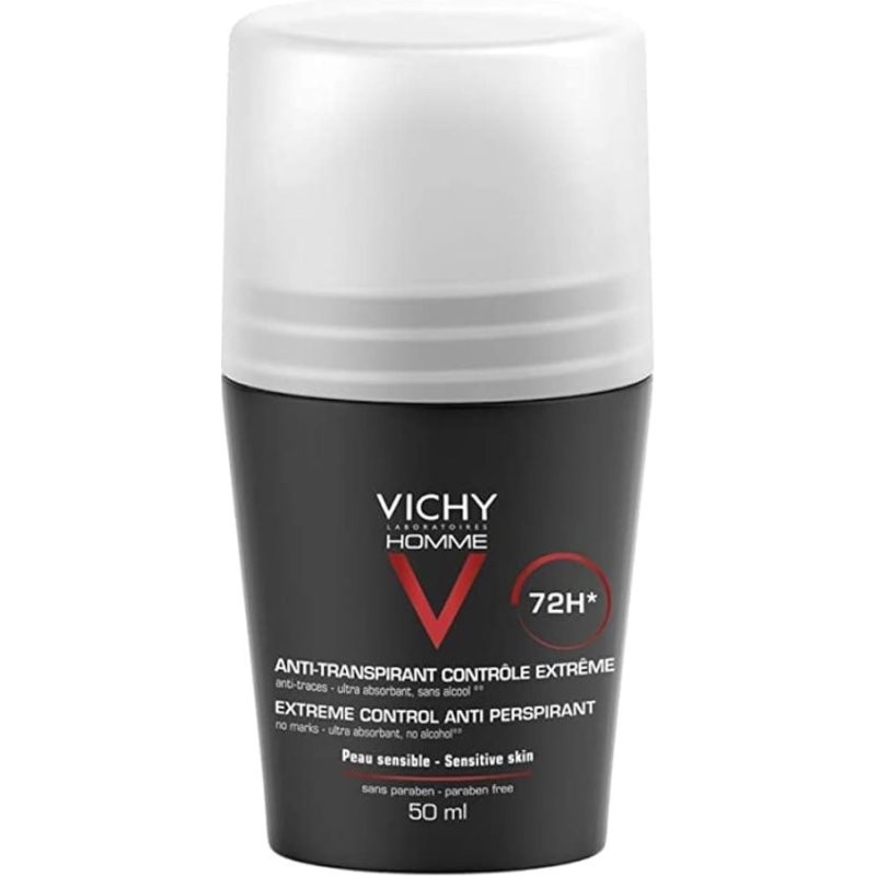 Vichy Homme 72h Anti-Perspirant Roll-on Anti-Perspirant Roll-on pentru bărbați Volum 50 ml