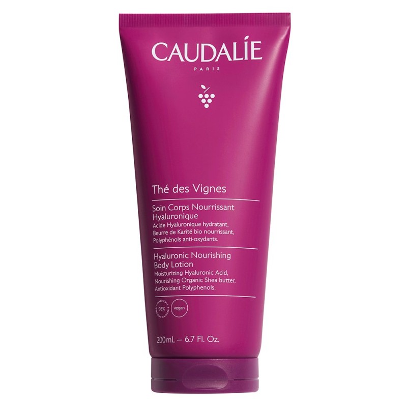 Caudalie Thé des Vignes Loțiune de corp hrănitoare cu acțiune hialuronic Volum 400 ml