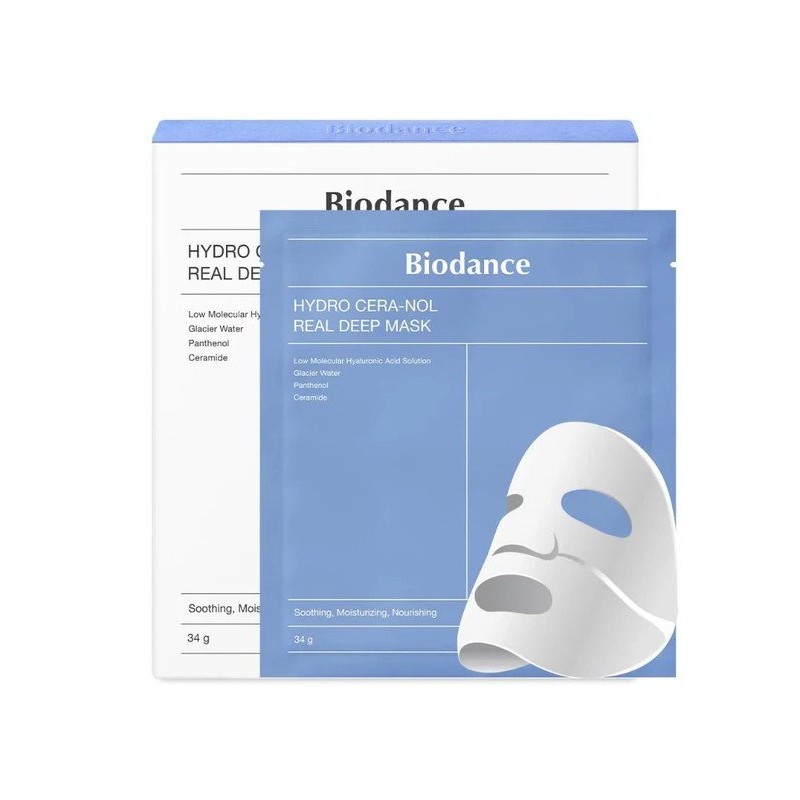 Biodance Hydro Cera-Nol Real Deep Mask – Mască facială Volum 4 bucata.