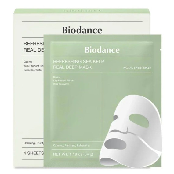 Biodance Refreshing Sea Kelp Real Deep Mask – Mască de față