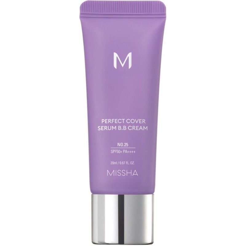 Missha M Perfect Cover Serum BB Cream Cremă-ser pentru față SPF50+ Volum №25 Warm beige