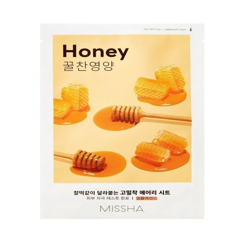 Missha Airy Fit – Mască facială sub formă de foaie Volum Honey