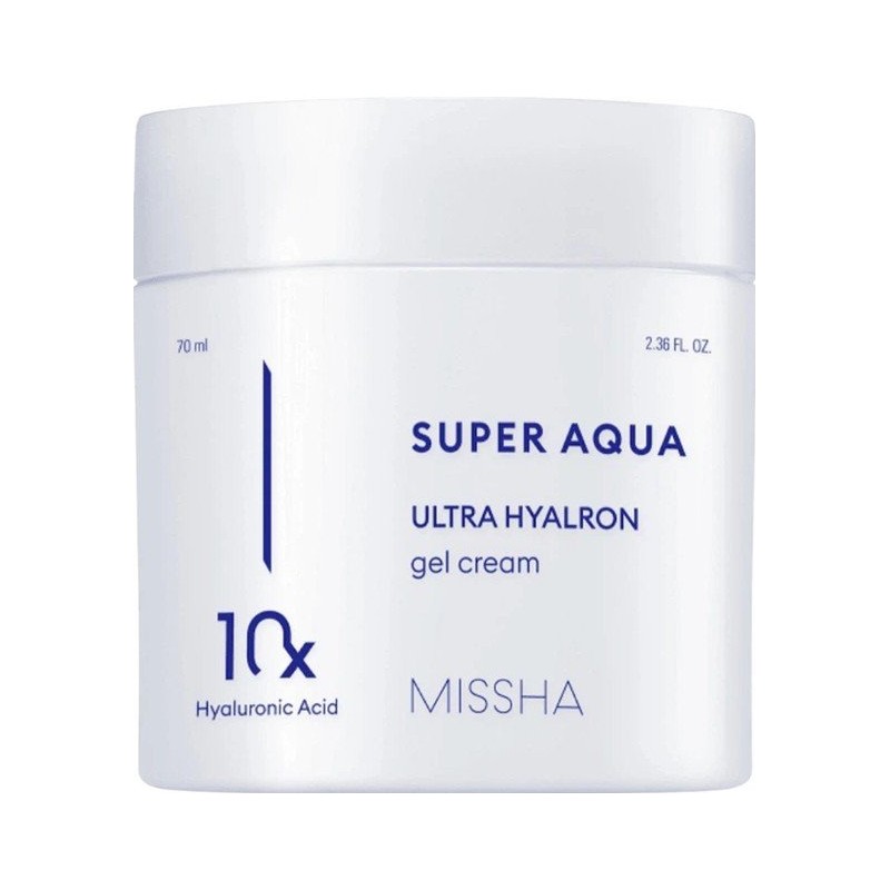 Missha Super Aqua 10x Acid hialuronic Ultra Hyalron Gel-cremă pentru față