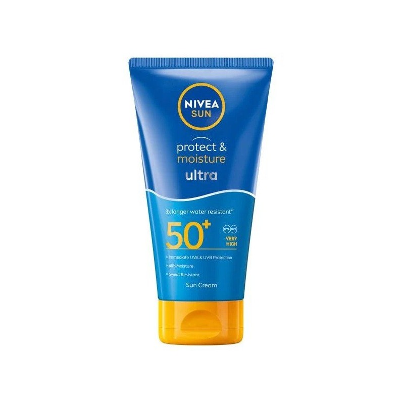 Nivea Sun Protect & Moisture Ultra Loțiune cu protecție solară SPF 50+ Volum 150 ml