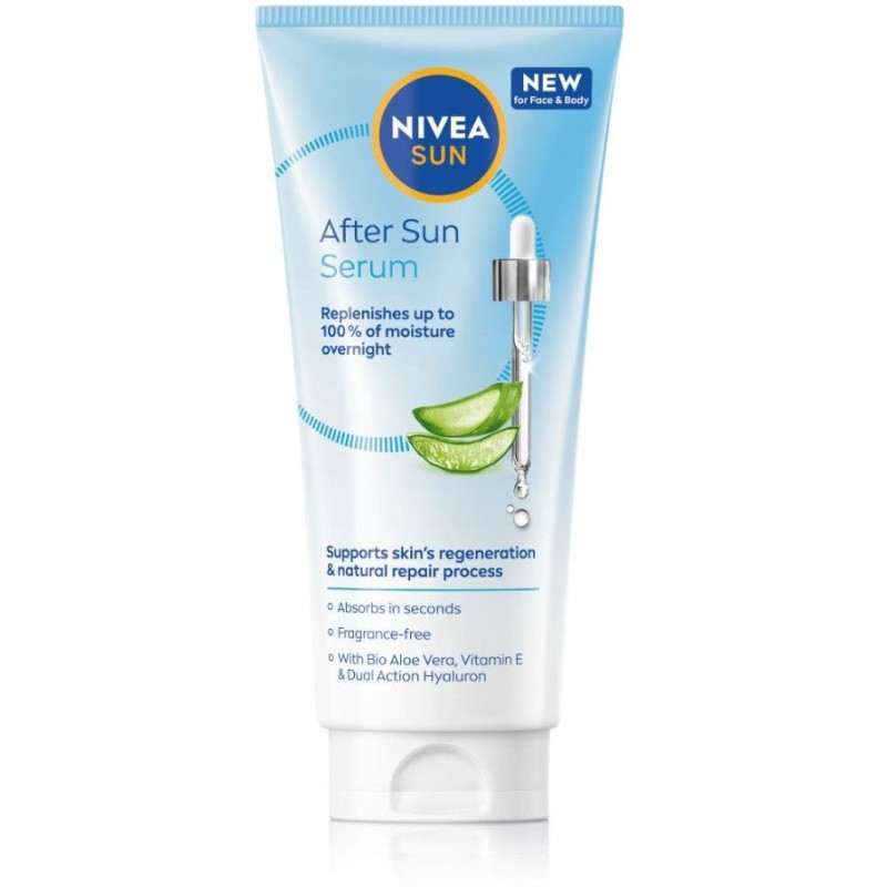 Nivea Sun Loțiune-ser pentru față și corp după expunerea la soare Volum 100 ml