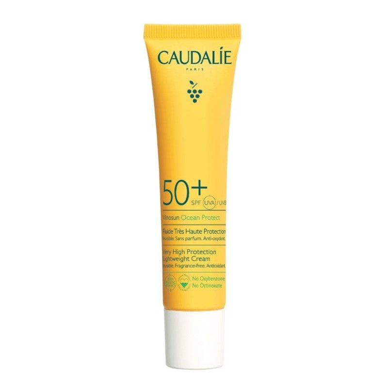 Caudalie Vinosun Protect Fluid cu protecție solară pentru față SPF 50+ Volum 40 ml