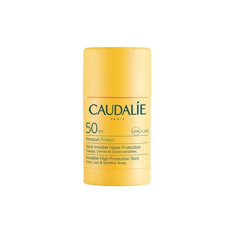 Caudalie Vinosun Protect Stick invizibil cu protecție solară SPF 50 Volum 15 g