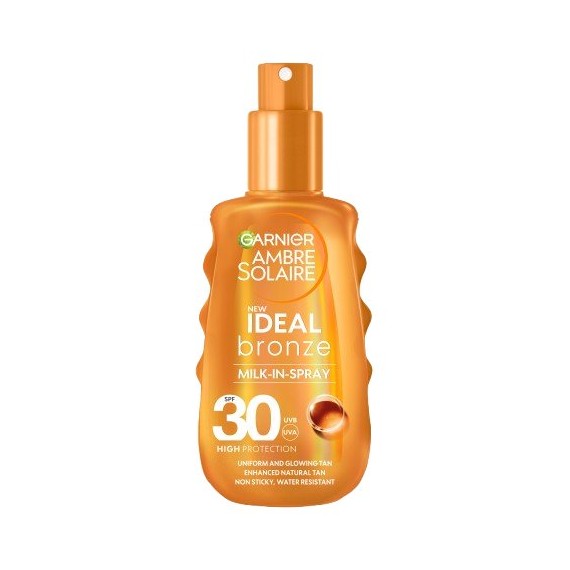 Garnier Ambre Solaire Ideal Bronze SPF 30 Lapte bronzant cu protecție solară