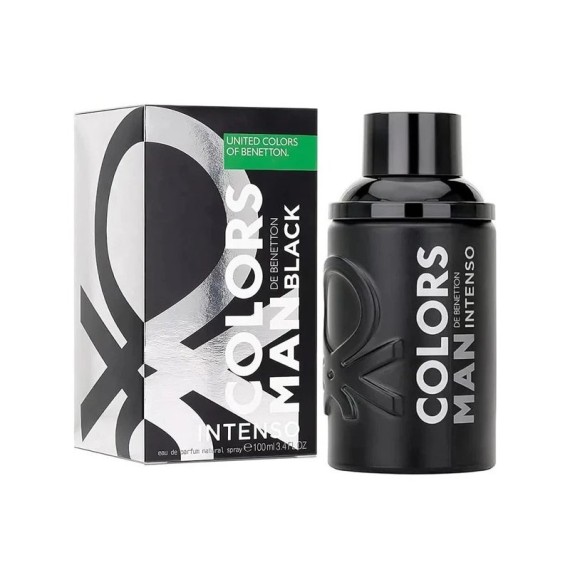 Benetton Colors Black Intenso Eau de Parfum pentru bărbați EDP