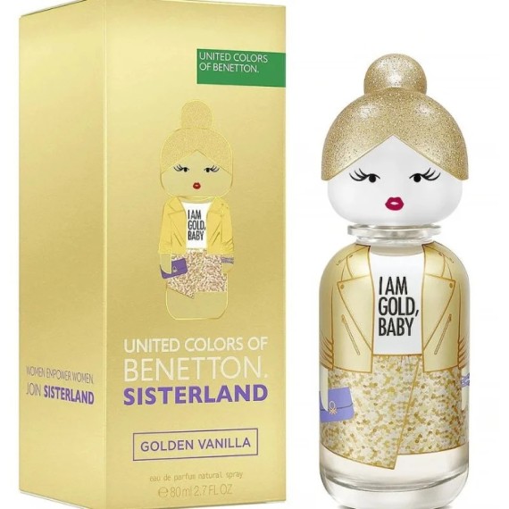 Benetton Sisterland Golden Vanilla Eau de Parfum pentru femei EDP