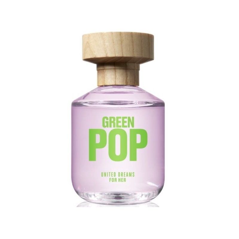 Benetton United Dreams Green Pop For Her Apă de toaletă pentru femei EDT Volum 80 ml