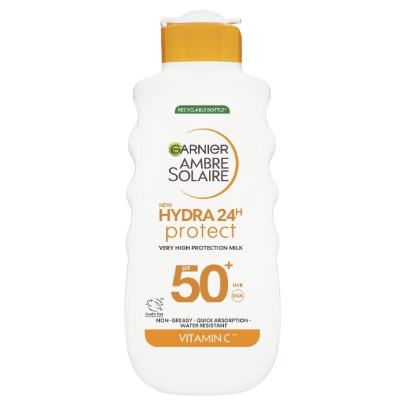 Garnier Ambre Solaire Hydra 24h Protect SPF 50+ Lapte de protecție solară