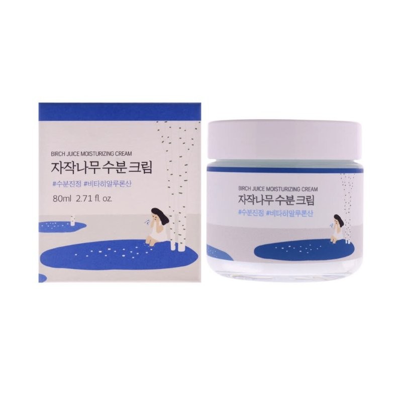 Round Lab Birch Juice Moisturizing Cream Cremă hidratantă pentru față Volum 80 ml