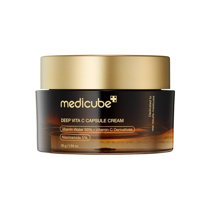 Medicube Deep Vita C Capsule Cream Cremă facială cu capsule Volum 55 g