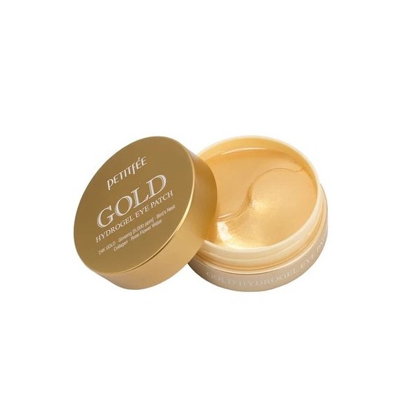 Petitfee Gold Hydrogel Eye Patch 60 Buc 60 Plasturi de aur pentru ochi