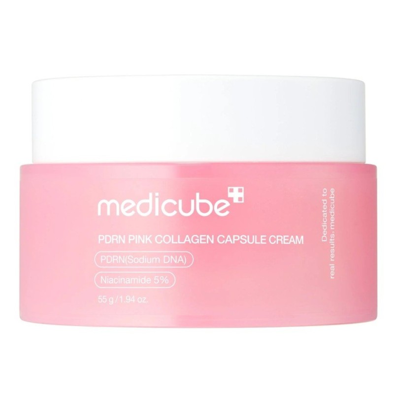 Medicube Pdrn Pink Collagen Capsule Cream Cremă facială cu capsule Volum 55 g