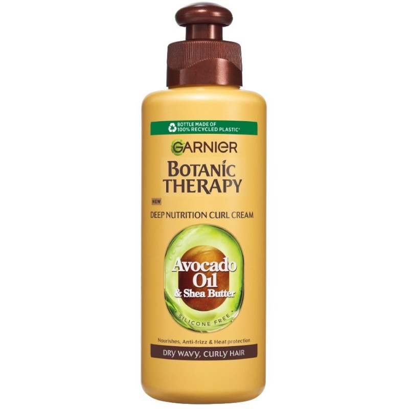 Garnier Botanic Therapy Avocado Oil & Shea Butter Leave-In Cream Cremă de păr fără clătire Volum 200 ml