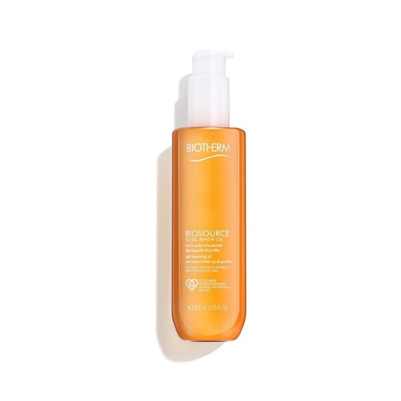 Biotherm Biosource Total Renew Oil Ulei de curățare pentru față Volum 200 ml