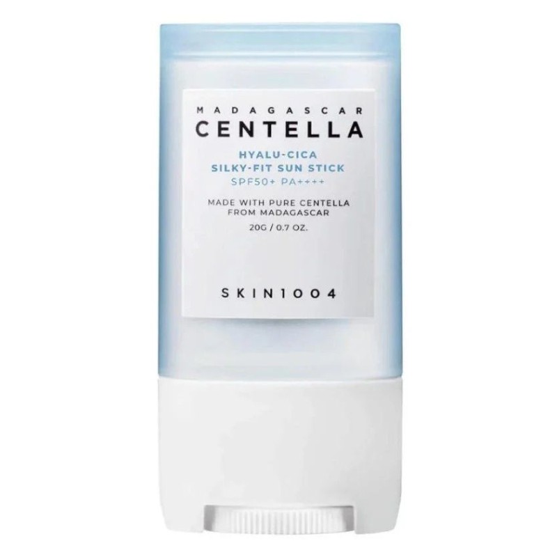 Skin1004 Madagascar Centella Hyalu-Cica Silky-Fit Sun stick SPF50+ Stick de protecție solară Volum 20 g