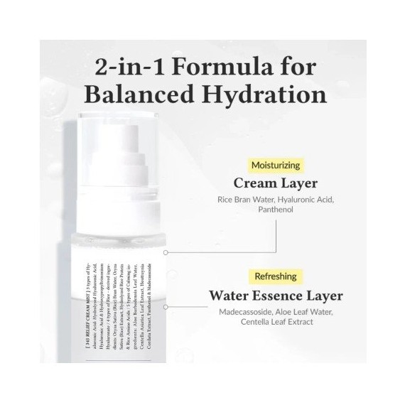 Dr. Althea 345 Relief Cream Mist Mist cremă calmantă și hidratantă pentru față