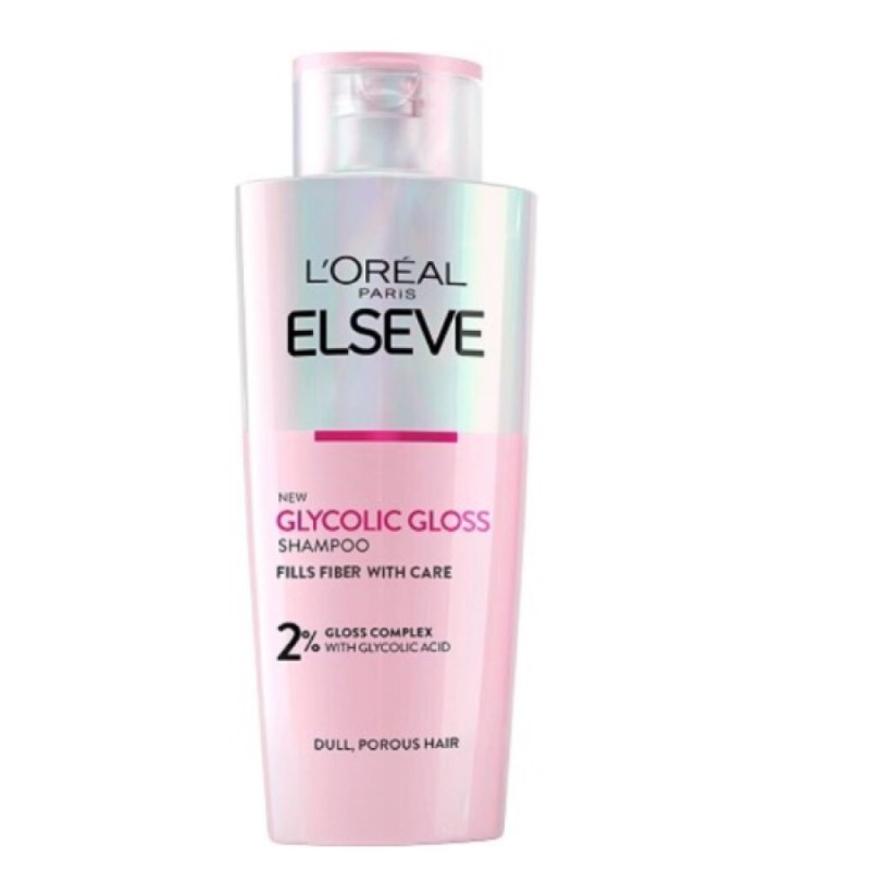 L'Oreal Paris Șampon de păr Glicolic Gloss Elseve Volum 200 ml