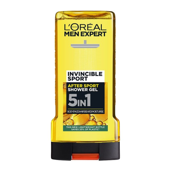 L'Oreal Paris Men Expert Invincible Sport Gel de duș pentru bărbați